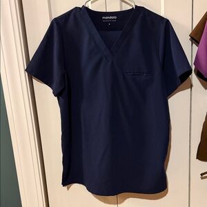 Mandala Scrubs Women’s Navy Scrub Set